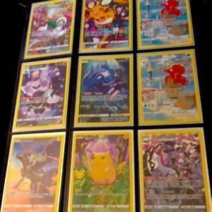 Pokémon trading cards